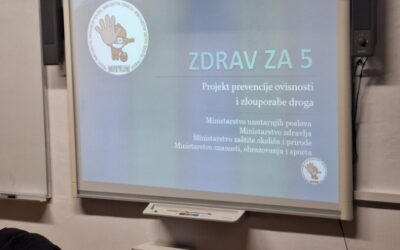 Predavanje povodom Mjeseca borbe protiv ovisnosti