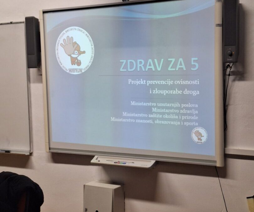 Predavanje povodom Mjeseca borbe protiv ovisnosti